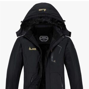 MOERDENG Women's Waterproof Ski Jacket